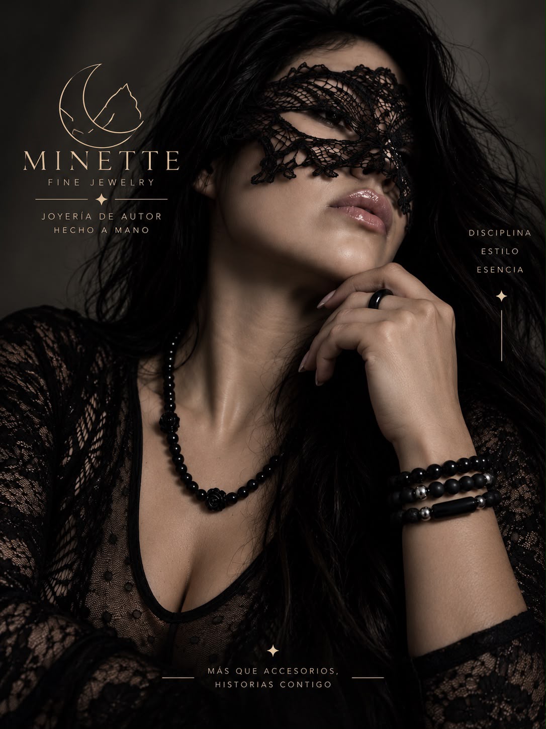 Pulsera de Obsidiana -Minette Fine Jewelry