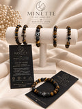 Pulsera de Ojo de Tigre (Línea Masculina) – Minette Fine Jewelry