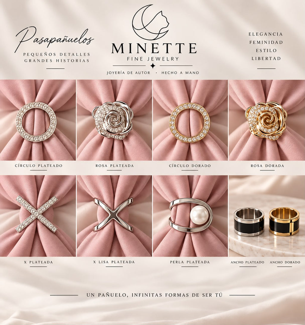 Pasapañuelo de Autor – Minette Fine Jewelry