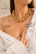 Gumball Necklace - Edición Gold - Minette