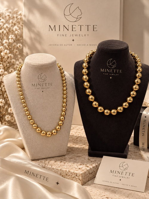 Gumball Necklace - Edición Gold - Minette