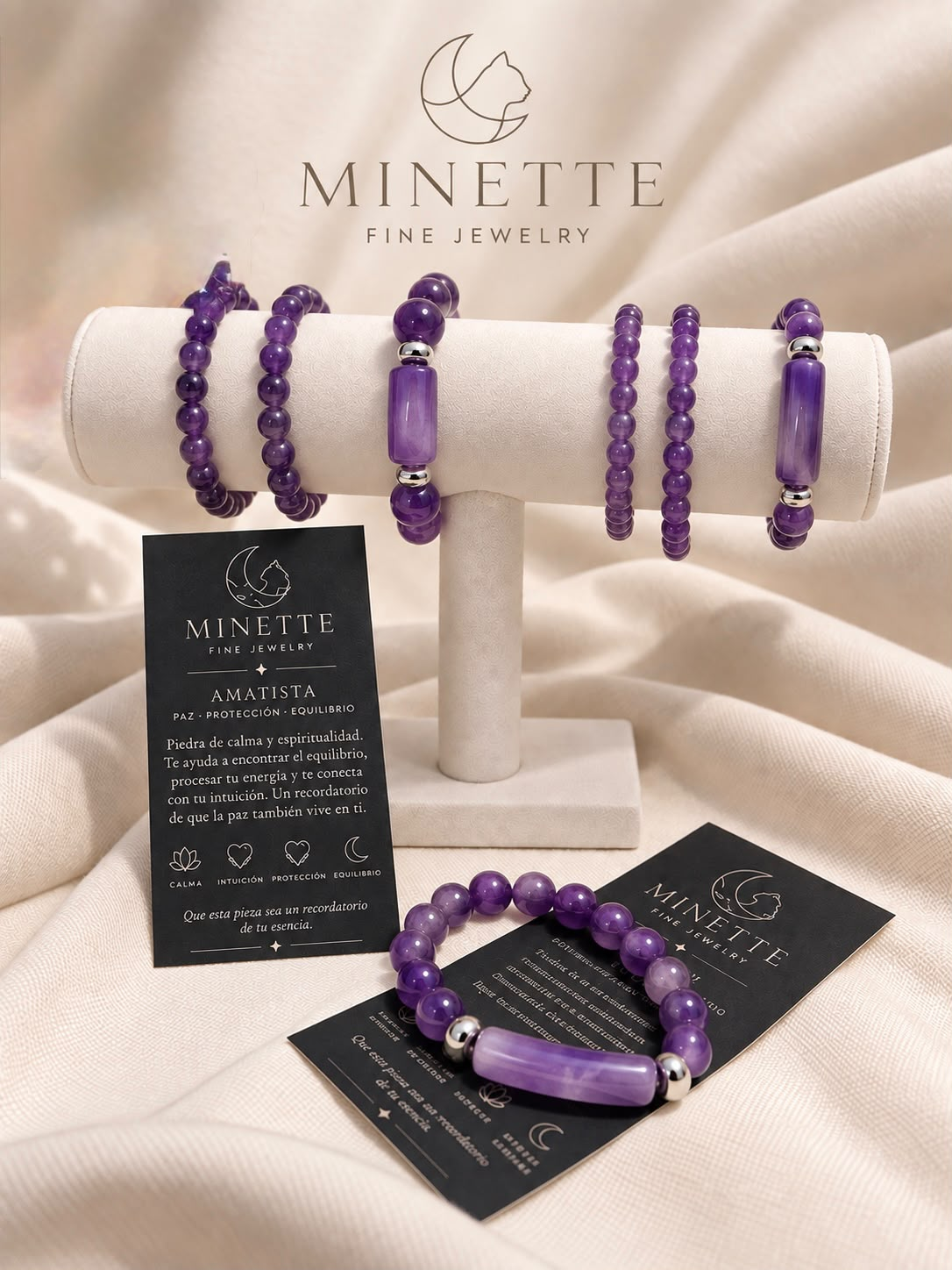 Pulsera de Amatista – Minette Fine Jewelry